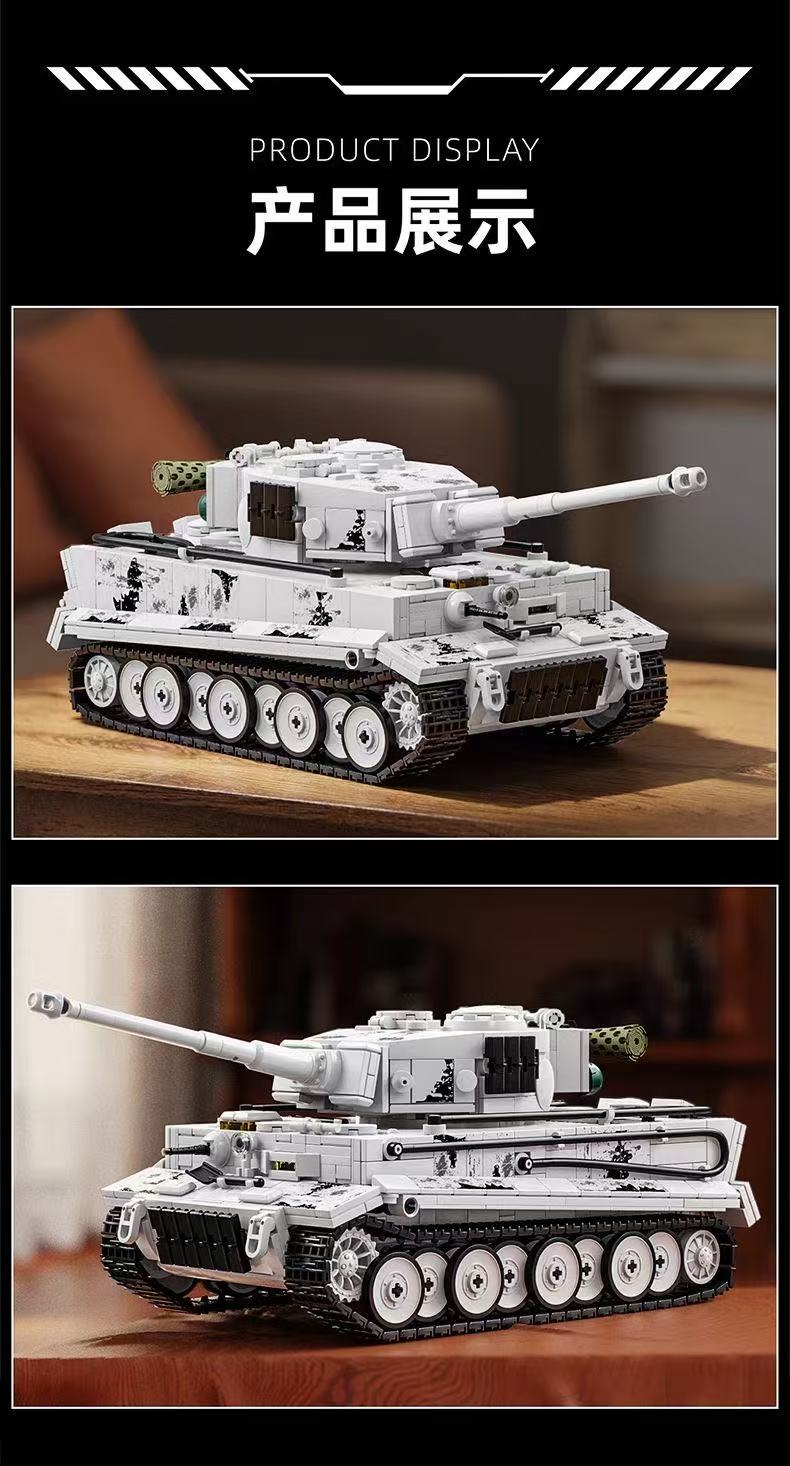 12GO 97001 Tiger Heavy Tank - YWOBB
