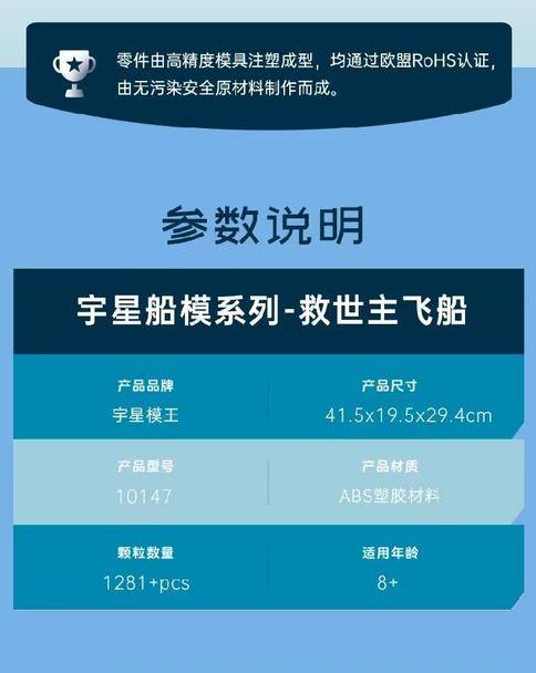 Mould King 10147 Savior Spaceship - YWOBB