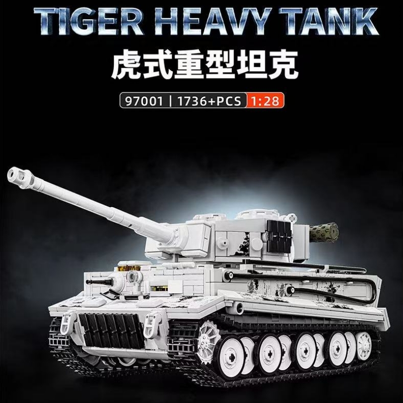 12GO 97001 Tiger Heavy Tank - YWOBB