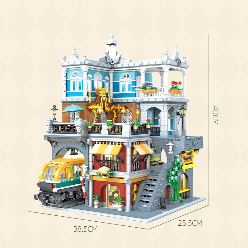 JIE STAR 89128 Burger Shop - YWOBB