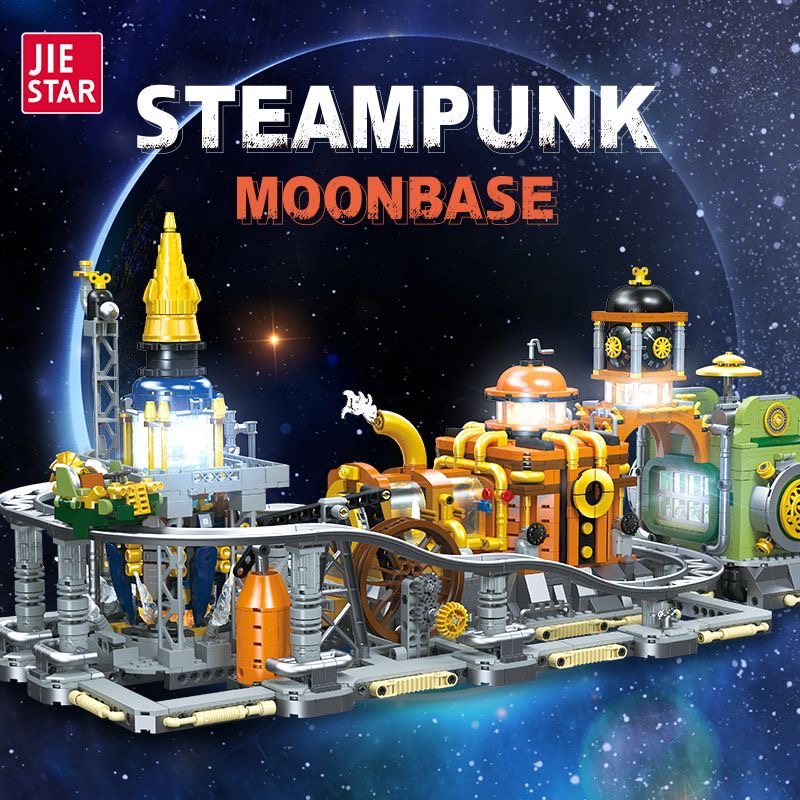 JIE STAR JJ9114 Steampunk: Moon Base - YWOBB