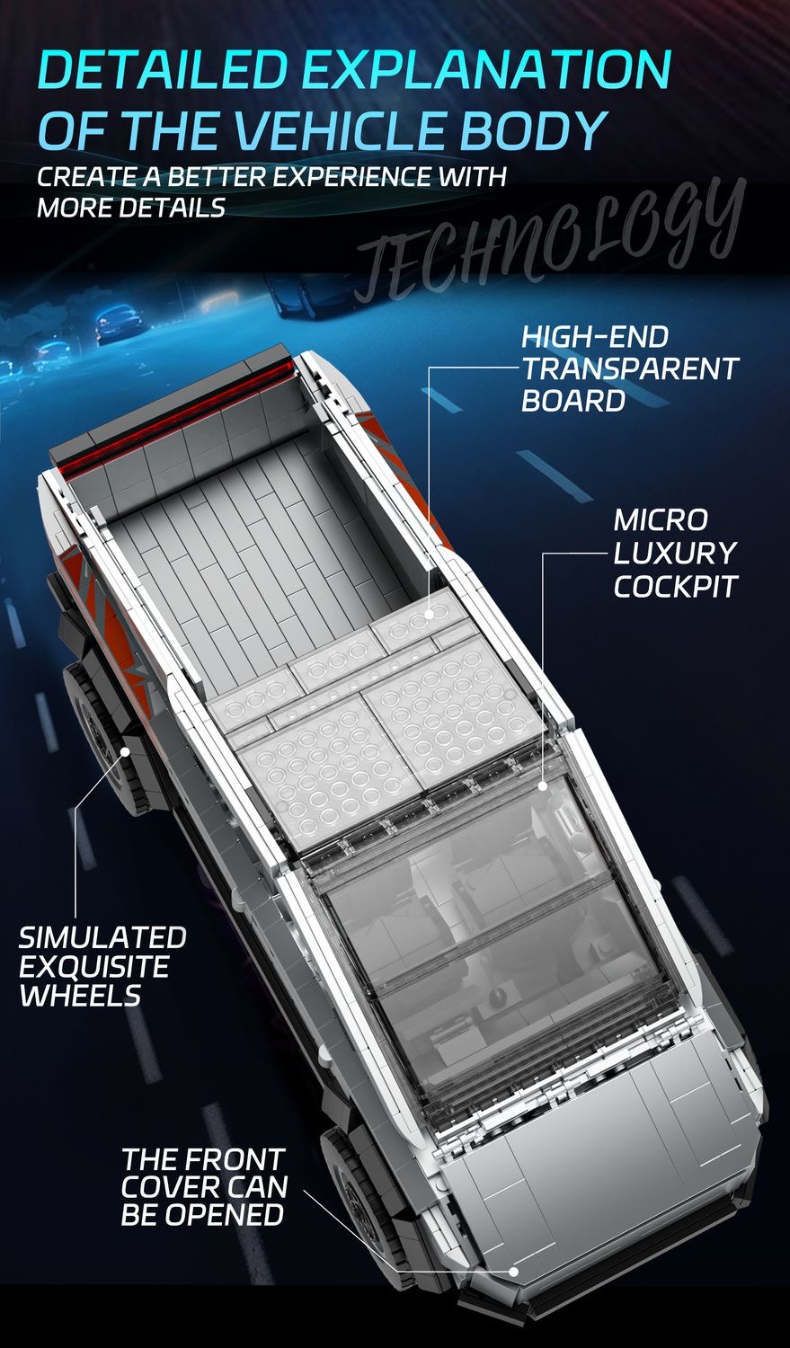 BAKA 33000 Tesla Cybertruck - YWOBB