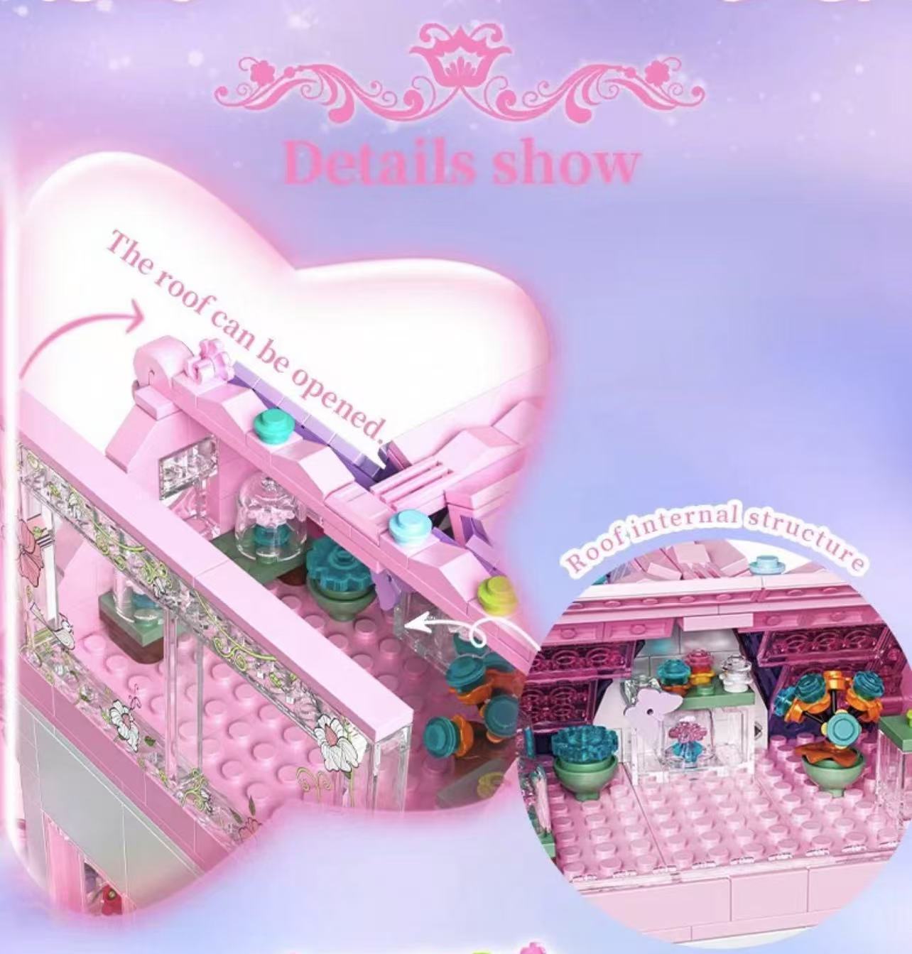 BAKA 33223 Romantic Flower Room - YWOBB