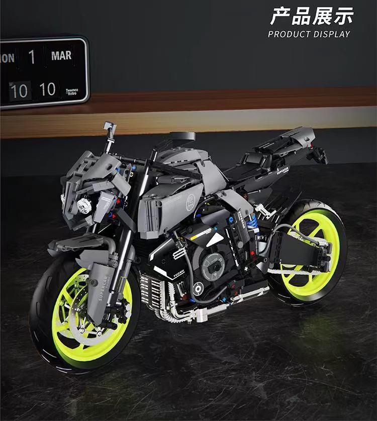 TUOMU T5004 1:5 YMA Track Heavy Machine MT10 Motorcycle - YWOBB