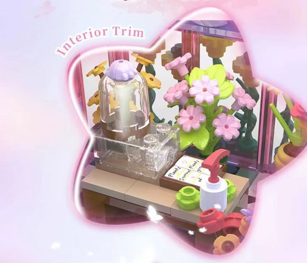 BAKA 33223 Romantic Flower Room - YWOBB