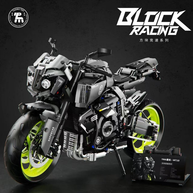 TUOMU T5004 1:5 YMA Track Heavy Machine MT10 Motorcycle - YWOBB