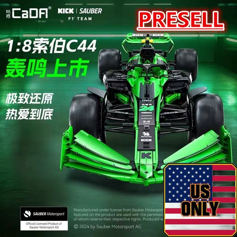 CADA C64010 KICK SAUBER F1 Team C44 OVP US Warehouse Version - YWOBB