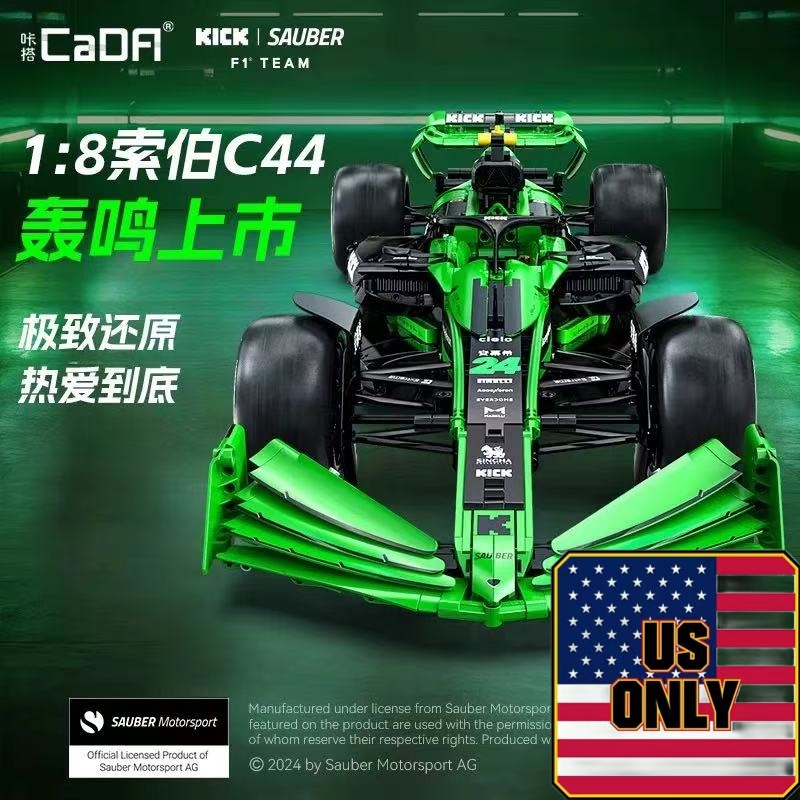 CADA C64010 KICK SAUBER F1 Team C44 OVP US Warehouse Version - YWOBB