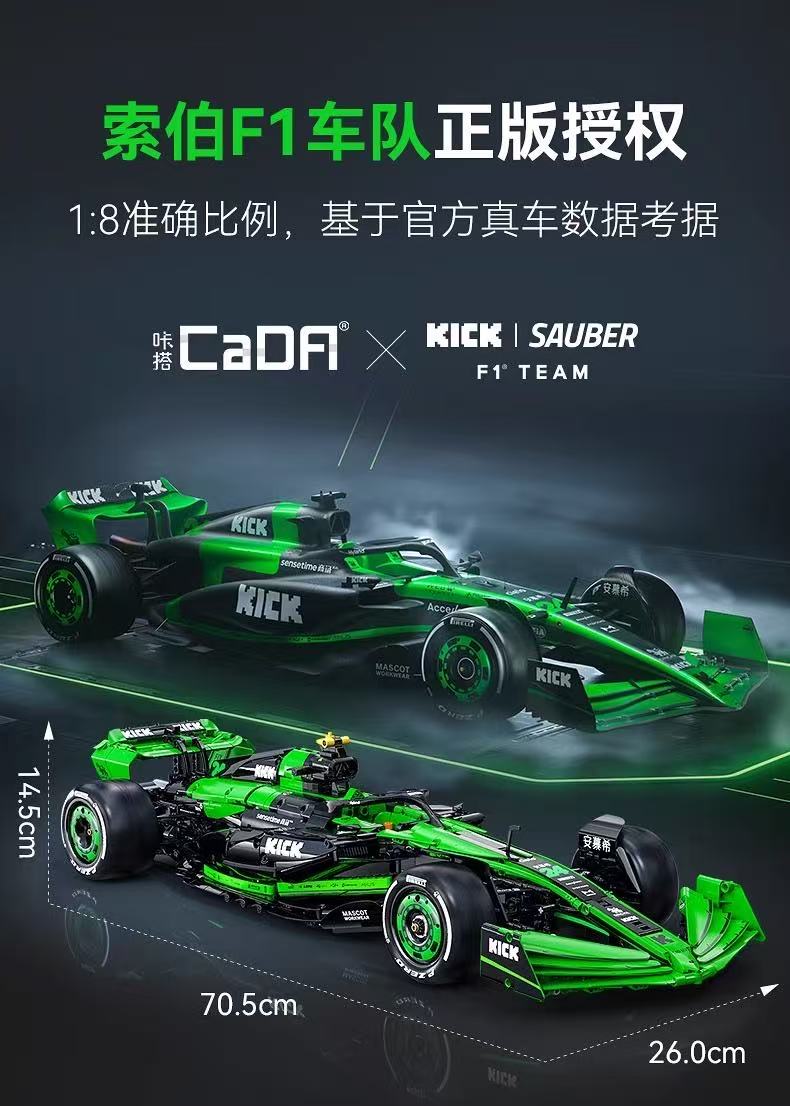 CADA C64010 KICK SAUBER F1 Team C44 OVP EU Warehouse Version - YWOBB