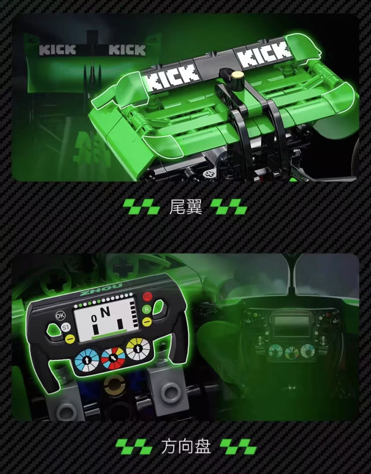 CADA C64010 KICK SAUBER F1 Team C44 OVP EU Warehouse Version - YWOBB