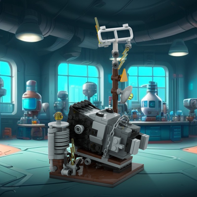 GOBRICKS MOC A1697Y01 Frankenstein - YWOBB