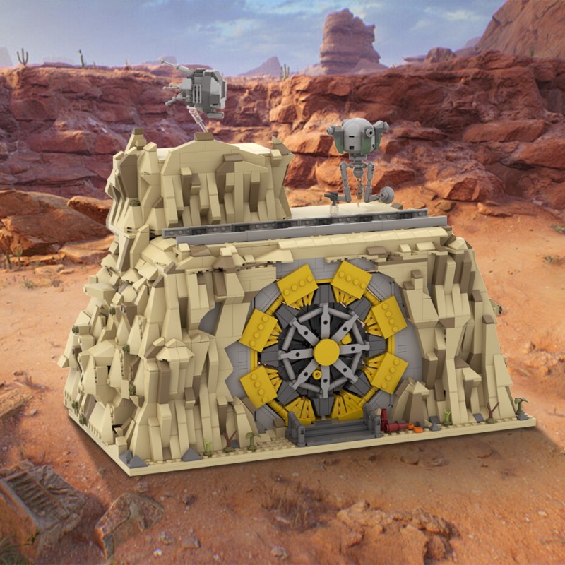 GOBRICKS MOC A1683 Fallout Shelter - YWOBB