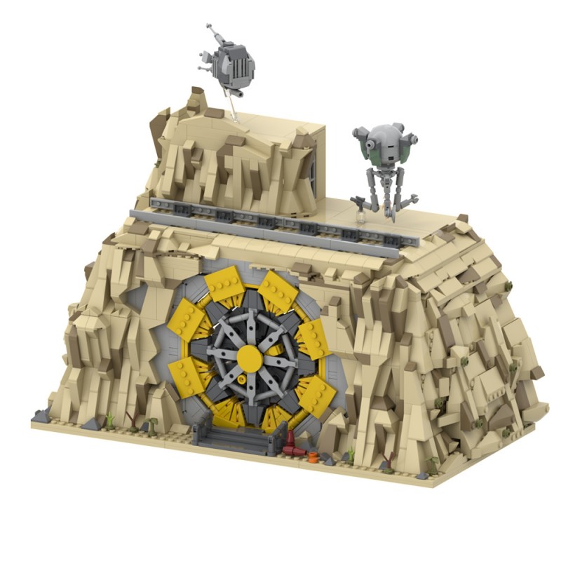 GOBRICKS MOC A1683 Fallout Shelter - YWOBB