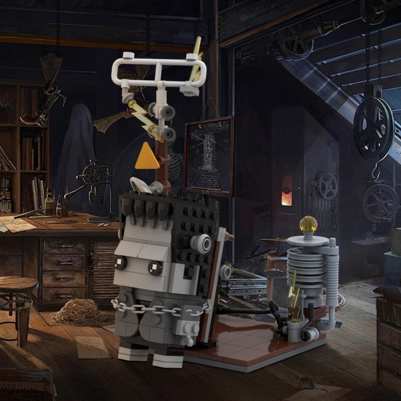 GOBRICKS MOC A1697Y01 Frankenstein - YWOBB