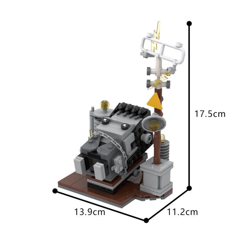 GOBRICKS MOC A1697Y01 Frankenstein - YWOBB