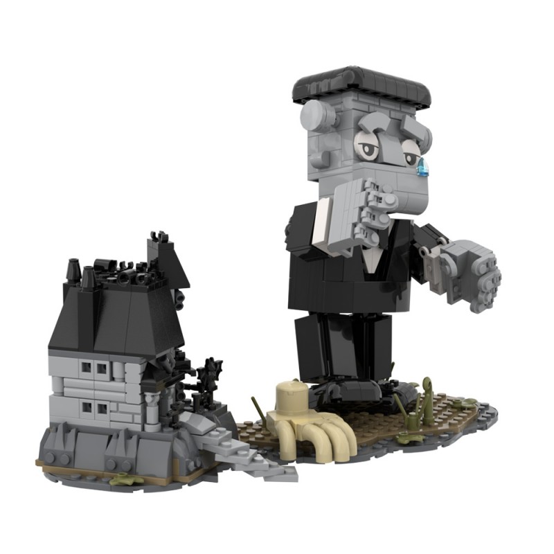 GOBRICKS MOC A1697Y02 Frankenstein - YWOBB