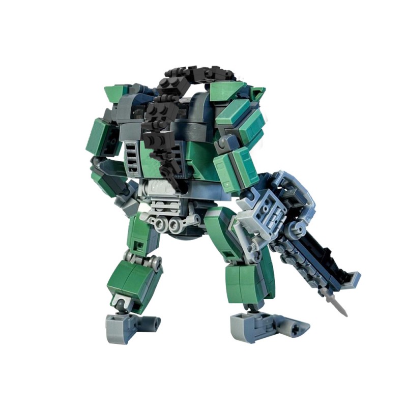 GOBRICKS MOC 185830 Avatar AMP suit V3 - YWOBB