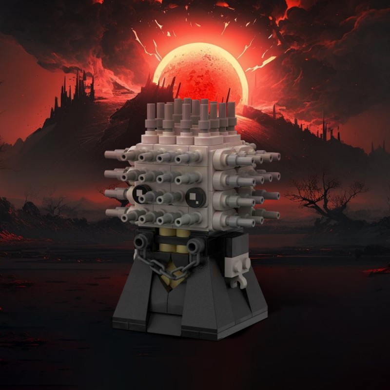 GOBRICKS MOC 196872 Pinhead (Hellraiser) - YWOBB