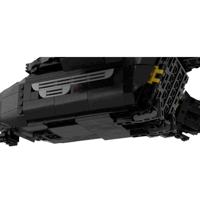 GOBRICKS MOC 180166 Pelican-1 Extraction Shuttle Helldivers 2 - YWOBB
