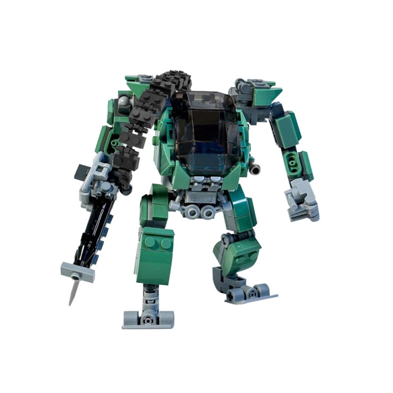 GOBRICKS MOC 185830 Avatar AMP suit V3 - YWOBB