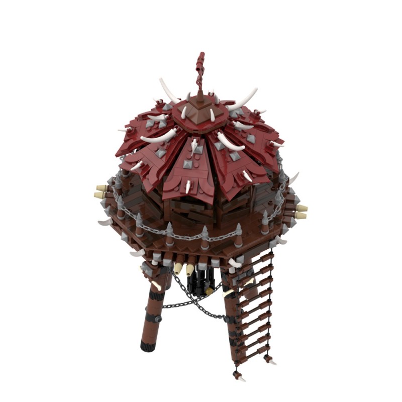 GOBRICKS MOC 196549 Orc Archery Tower Warcraft - YWOBB