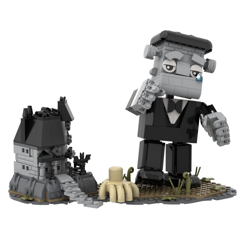 GOBRICKS MOC A1697Y02 Frankenstein - YWOBB