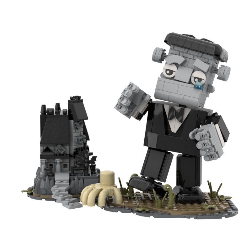 GOBRICKS MOC A1697Y02 Frankenstein - YWOBB