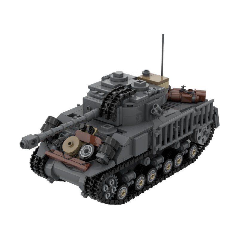 GOBRICKS MOC 198311 M4A3E8 76 W HVSS - YWOBB