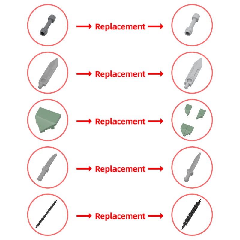 GOBRICKS MOC 185830 Avatar AMP suit V3 - YWOBB
