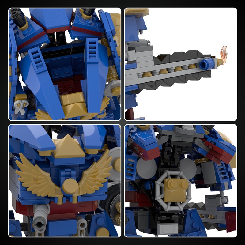 GOBRICKS MOC A1703 WARHAMMER 40K SPACE MARINES - YWOBB
