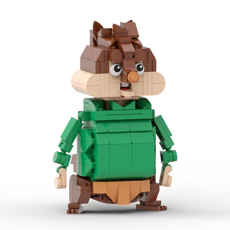 MOC C10340 Alvin and the Chipmunks Alvin, Simon, Theodore - YWOBB