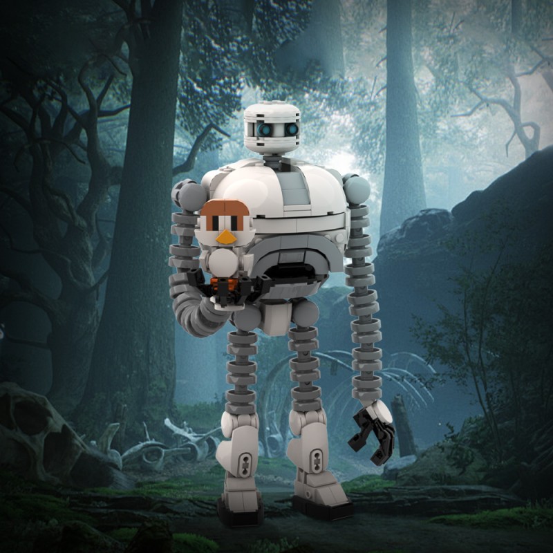 GOBRICKS MOC A1709 The Wild Robot - YWOBB