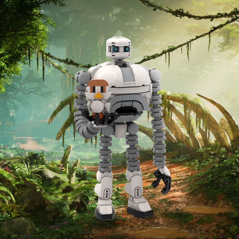 GOBRICKS MOC A1709 The Wild Robot - YWOBB