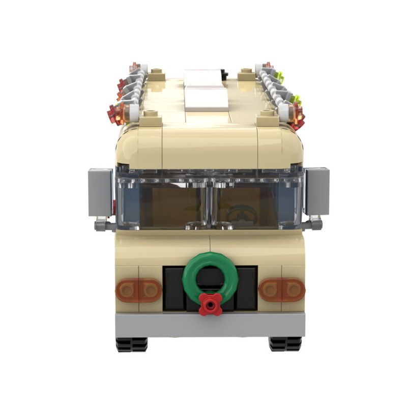 GOBRICKS MOC A1711 Christmas Motorhome - YWOBB