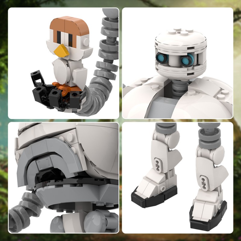 GOBRICKS MOC A1709 The Wild Robot - YWOBB