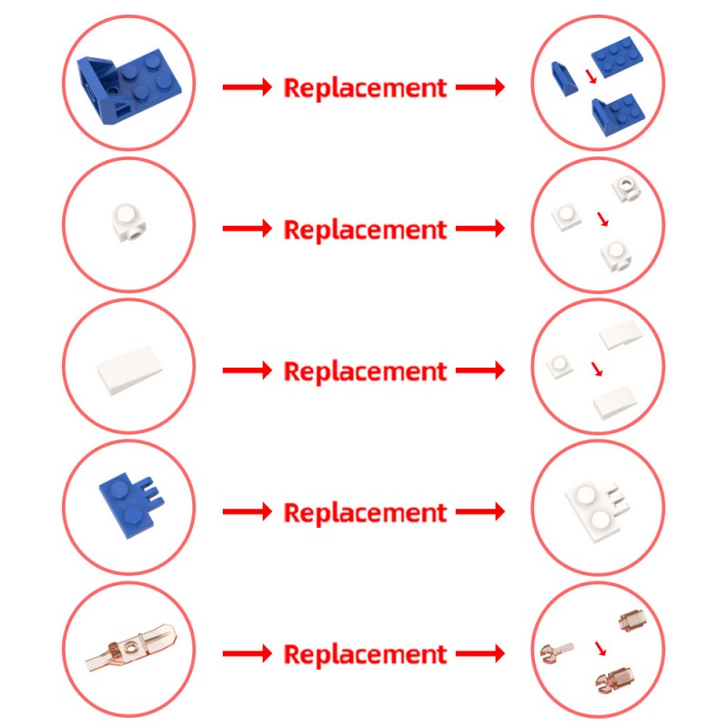 GOBRICKS MOC 190097 Space Champions - Ice Planet 2002 - YWOBB