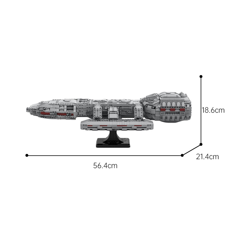 MOC 154698 Battlestar Galactica - YWOBB