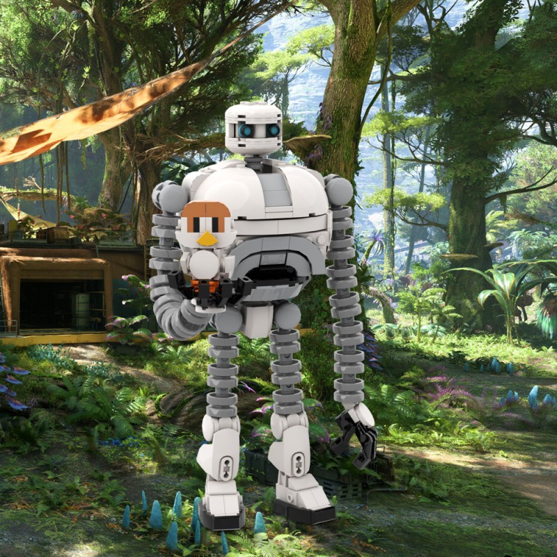 GOBRICKS MOC A1709 The Wild Robot - YWOBB