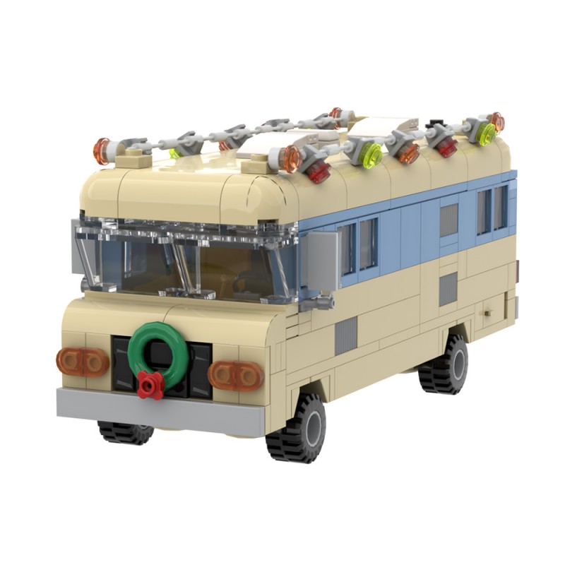 GOBRICKS MOC A1711 Christmas Motorhome - YWOBB