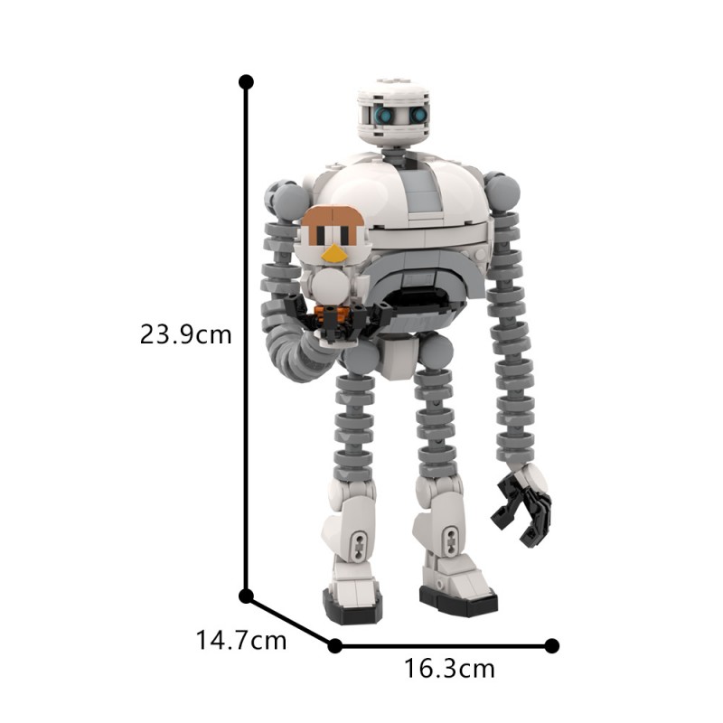 GOBRICKS MOC A1709 The Wild Robot - YWOBB