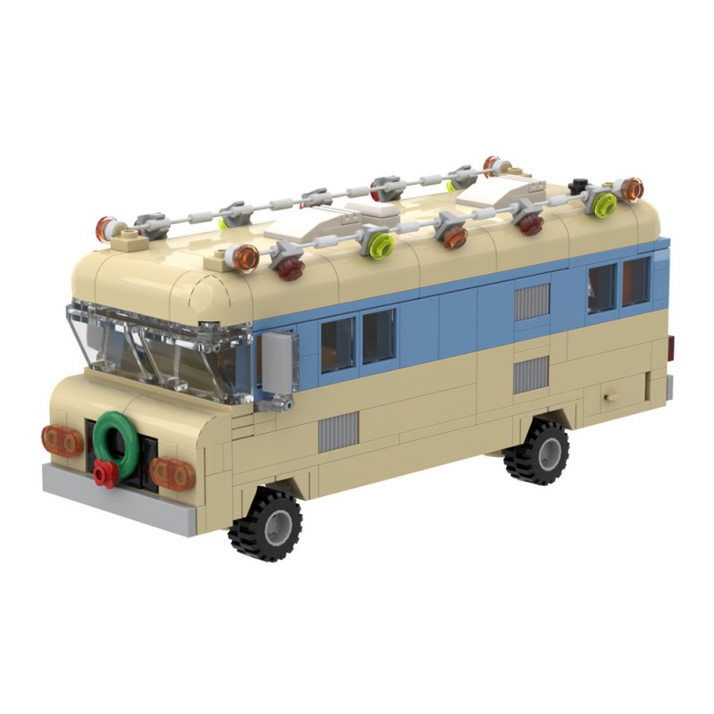 GOBRICKS MOC A1711 Christmas Motorhome - YWOBB