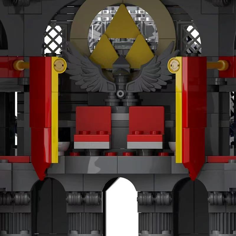 MOC C9938 Zelda Hyrule Castle - YWOBB