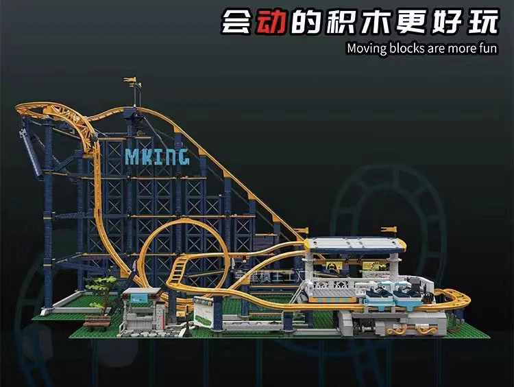 Mould King 11012 Rolle Coaster - YWOBB