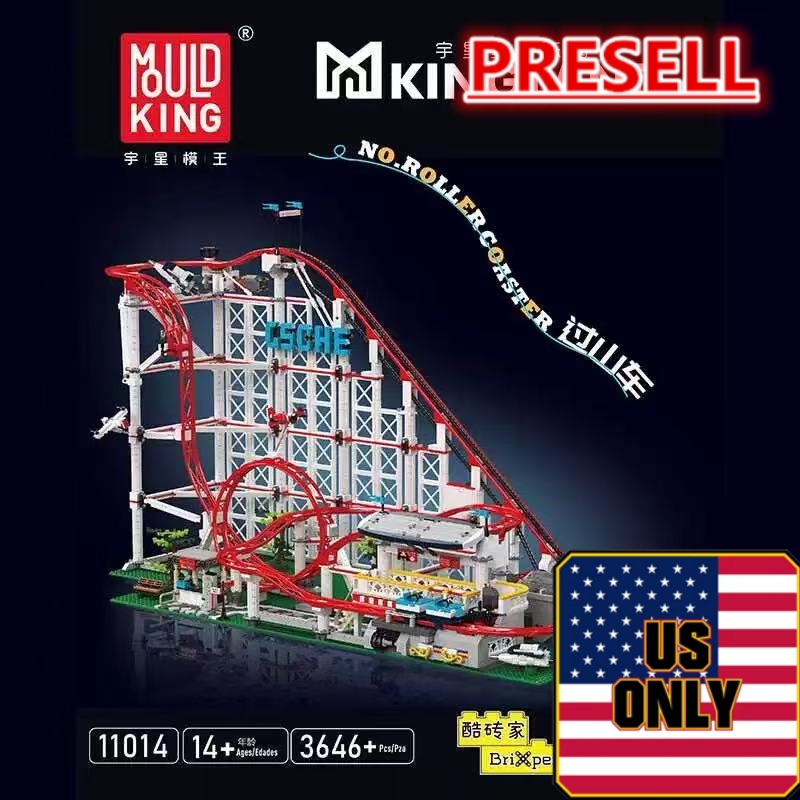 Mould King 11014 Rolle Coaster OVP US Warehouse Version - YWOBB