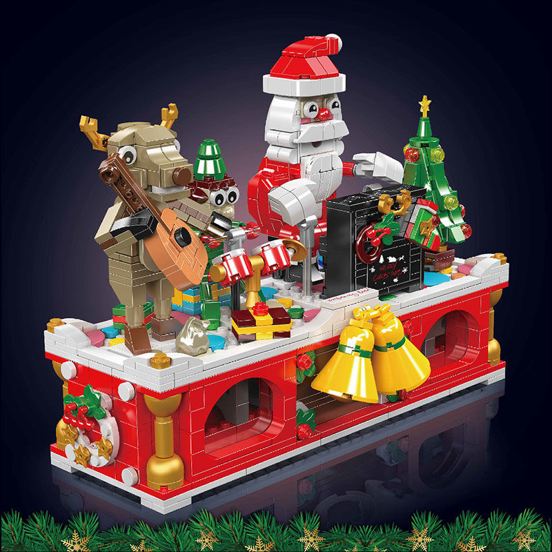 Mould King 10162 Christmas Carnival Band - YWOBB