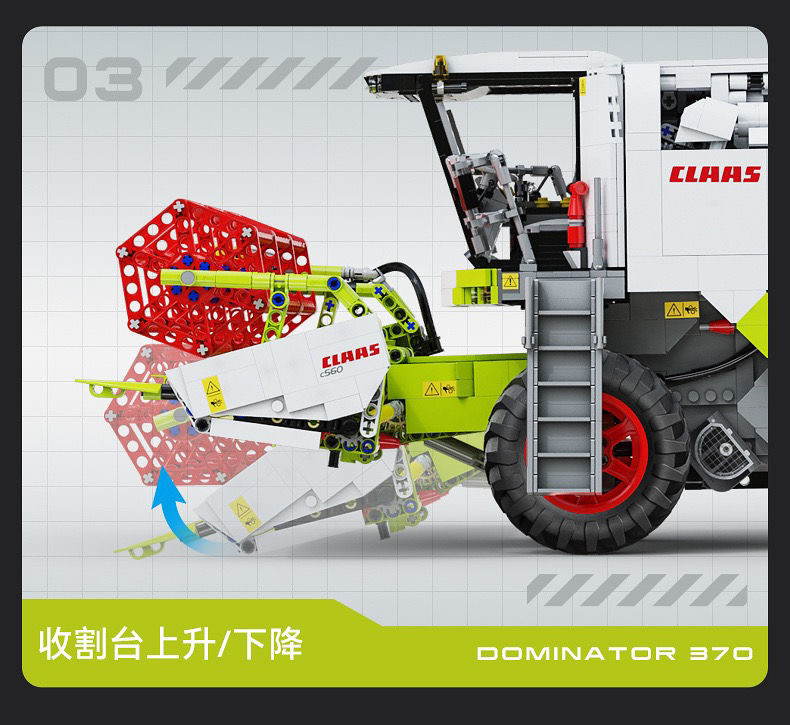 CADA C61508 CLAAS harvester OVP AU Warehouse Version - YWOBB