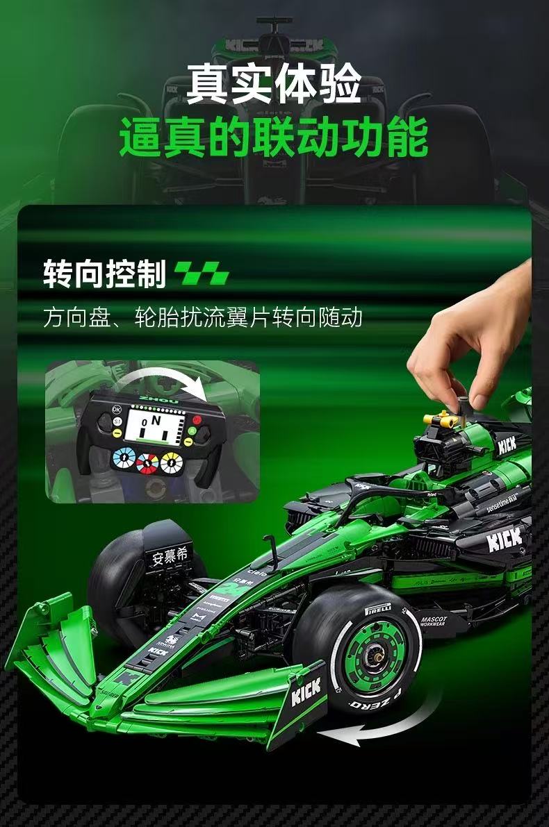 CADA C64010 KICK SAUBER F1 Team C44 OVP CA Warehouse Version - YWOBB