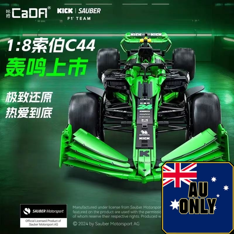 CADA C64010 KICK SAUBER F1 Team C44 OVP AU Warehouse Version - YWOBB