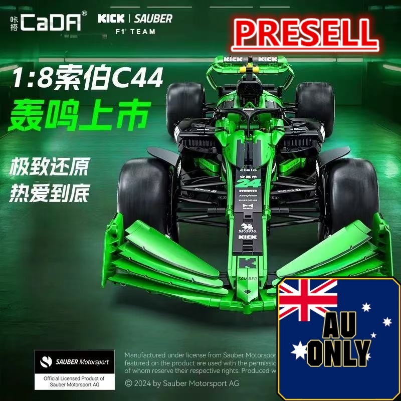 CADA C64010 KICK SAUBER F1 Team C44 OVP AU Warehouse Version - YWOBB