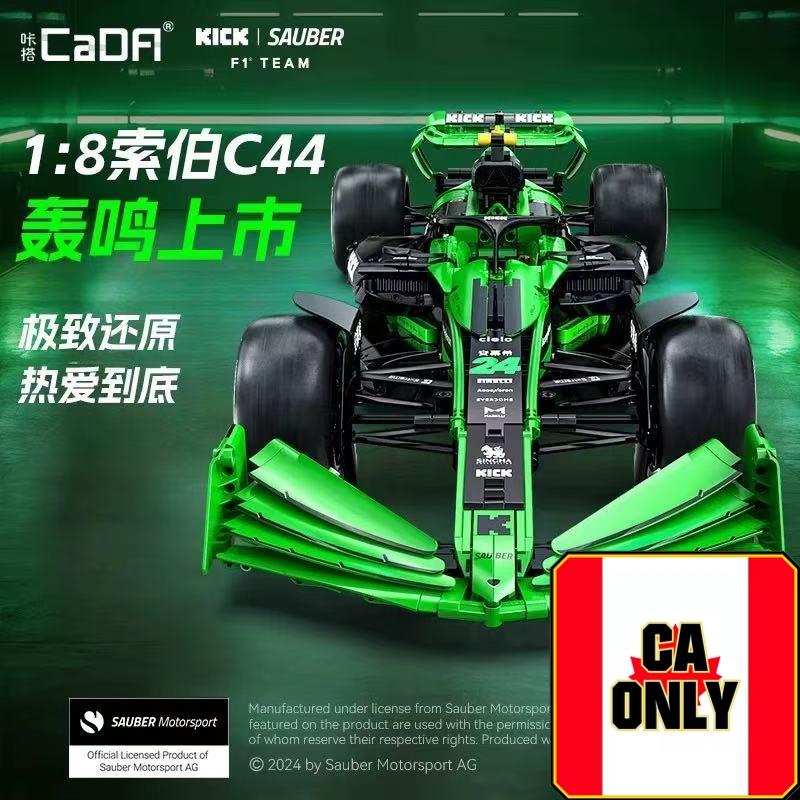 CADA C64010 KICK SAUBER F1 Team C44 OVP CA Warehouse Version - YWOBB